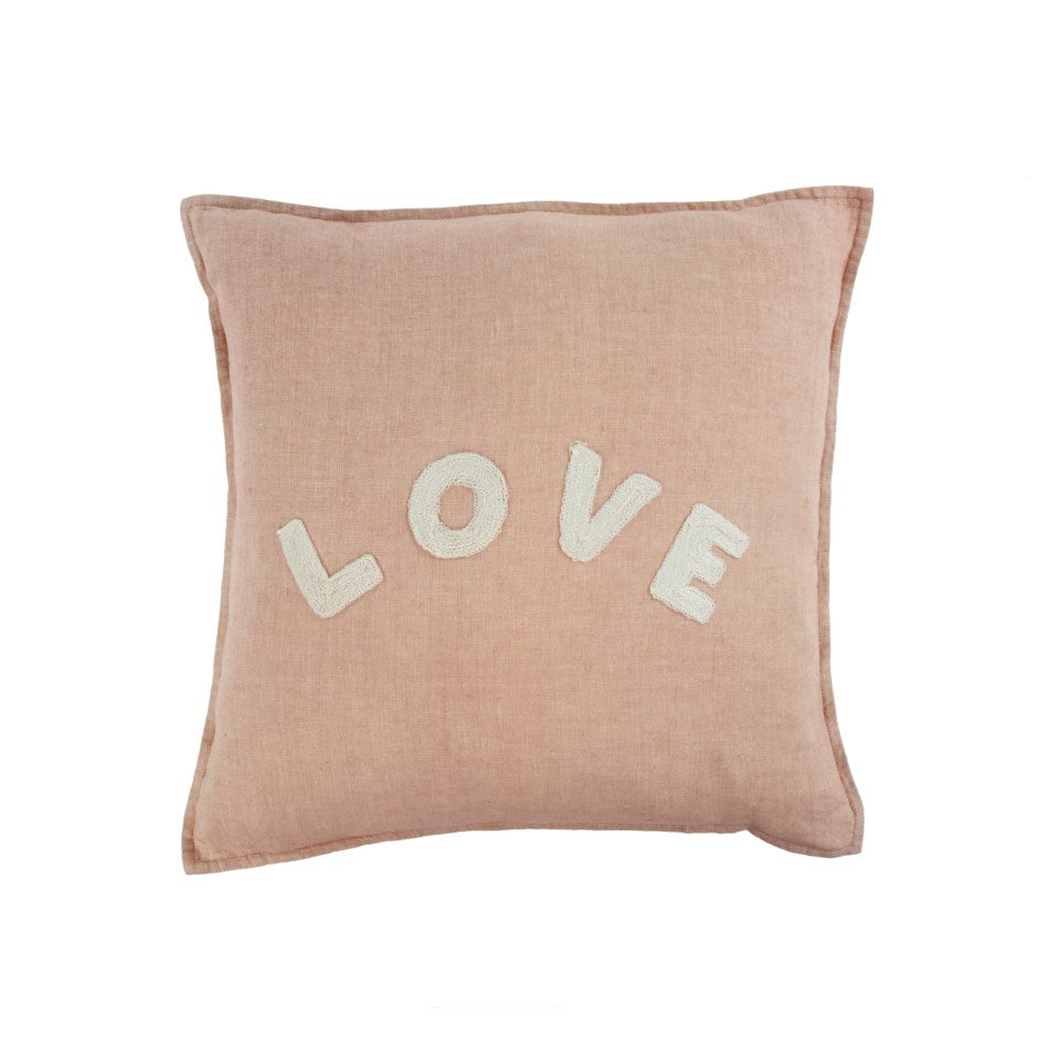 Love Linen Pillow