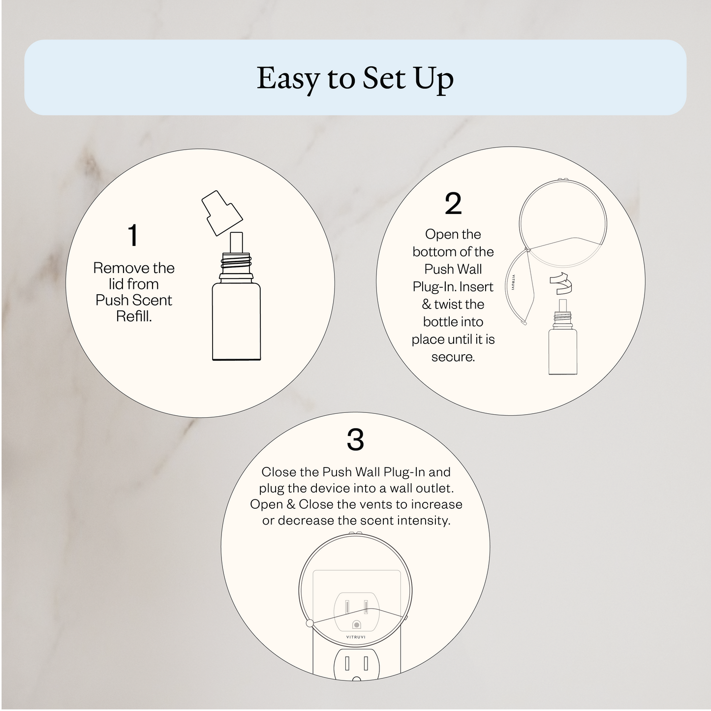 Vanilla Mint Push Scent Refill