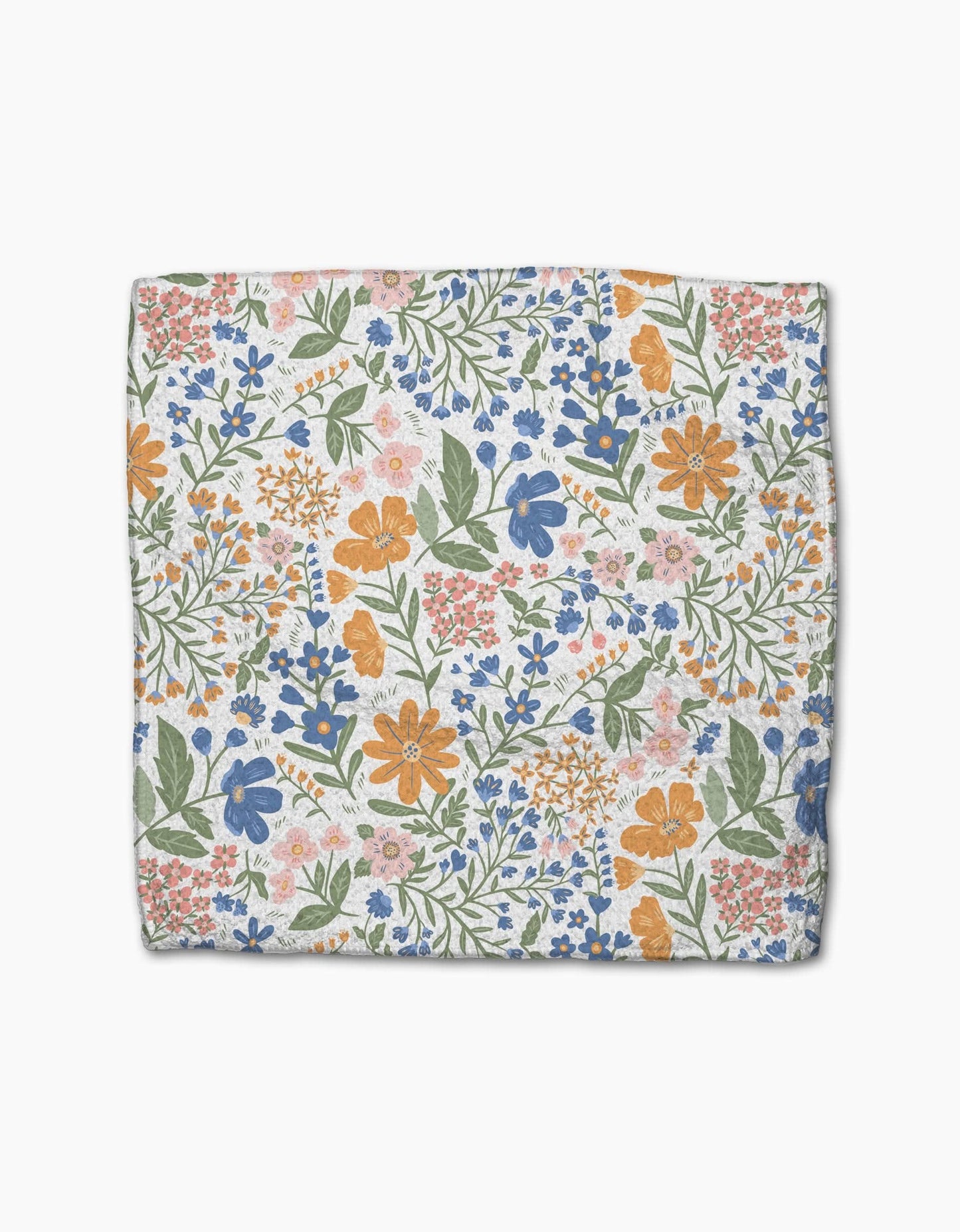 Wildflower Vine Blush Dishcloth