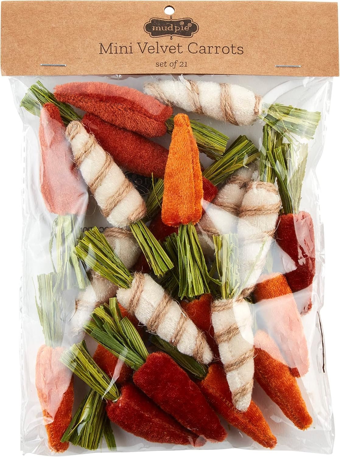 Mini Velvet Carrot Set