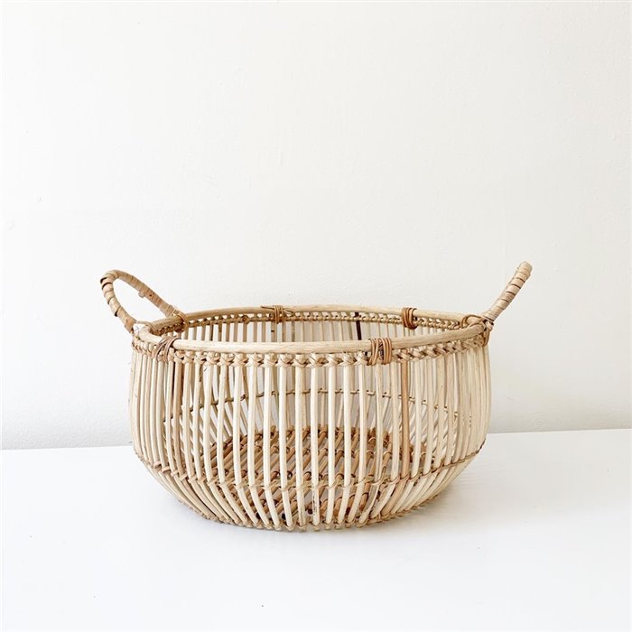 Cabana Rattan Basket Medium