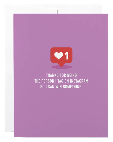Card - Tag on Instagram