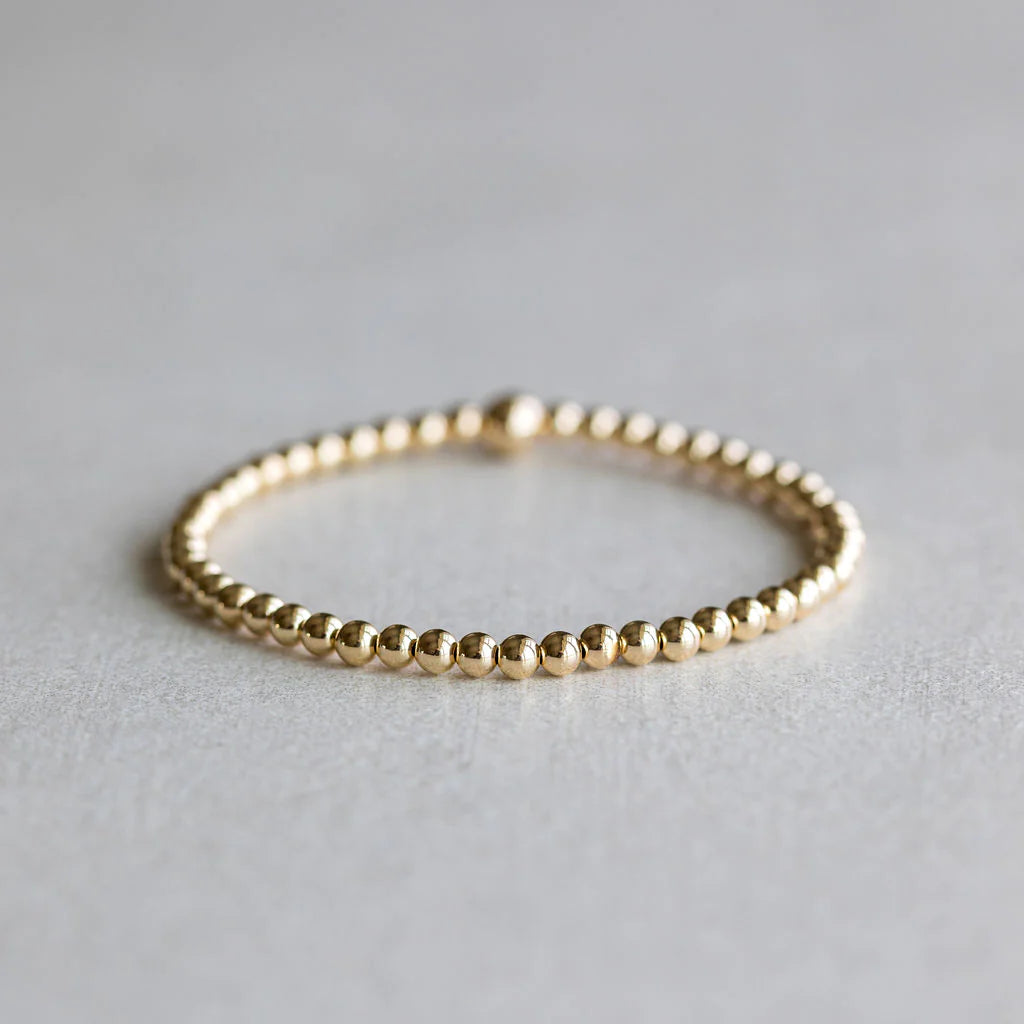 4mm Gold Bracelet