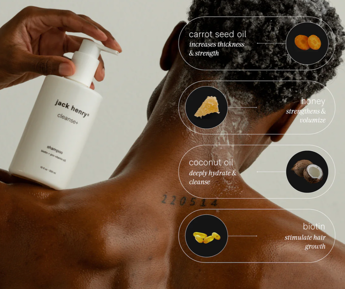 Jack Henry Cleanse Shampoo