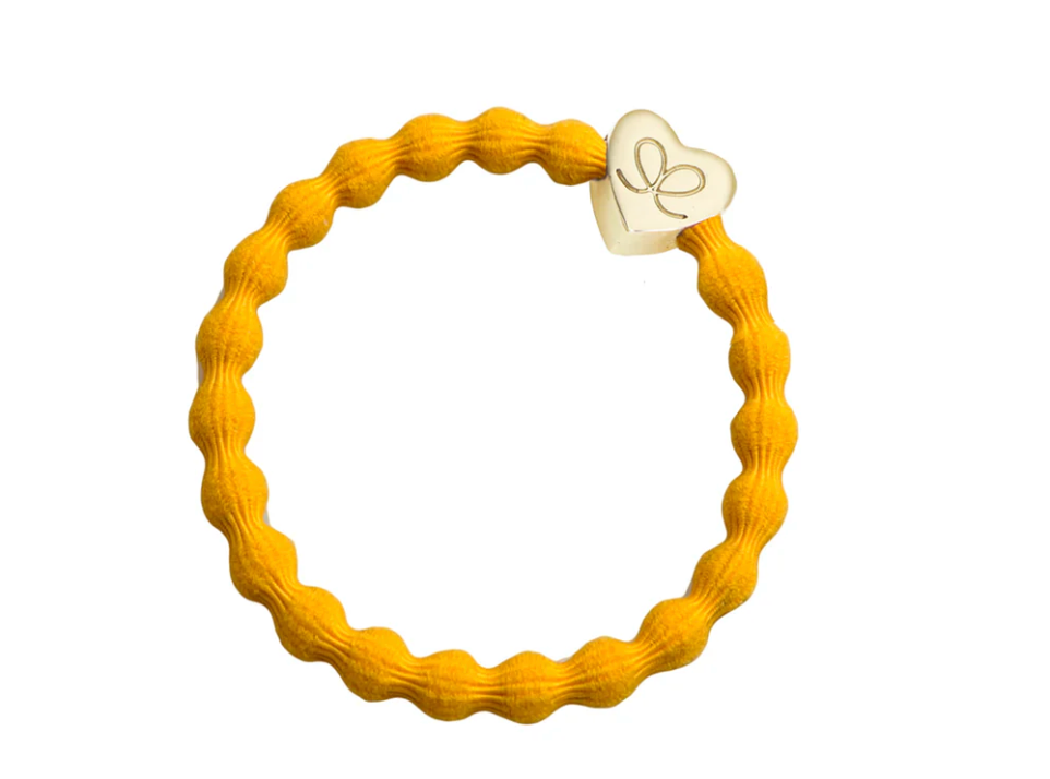 Hair Tie - Gold Heart