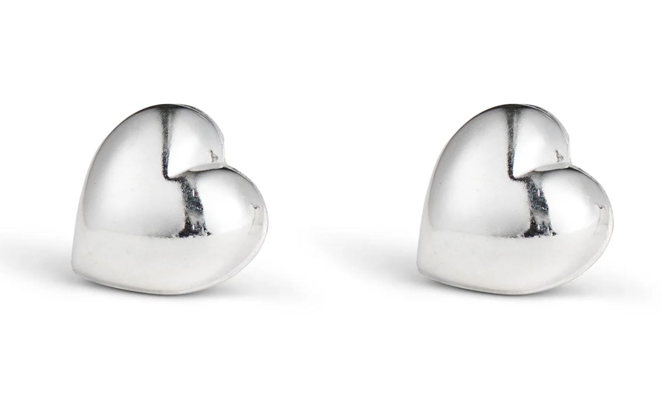 Baby Heart Studs