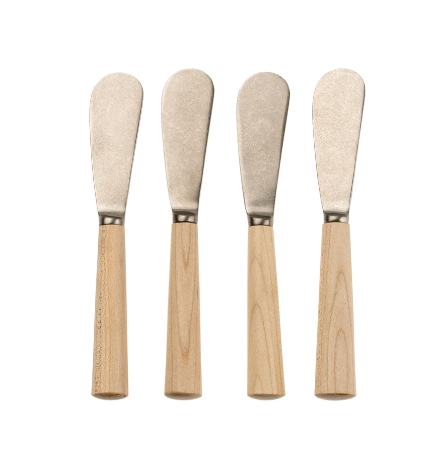 Maple Wood Spreaders S/4
