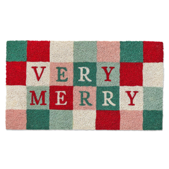 Very Merry Coir Mat