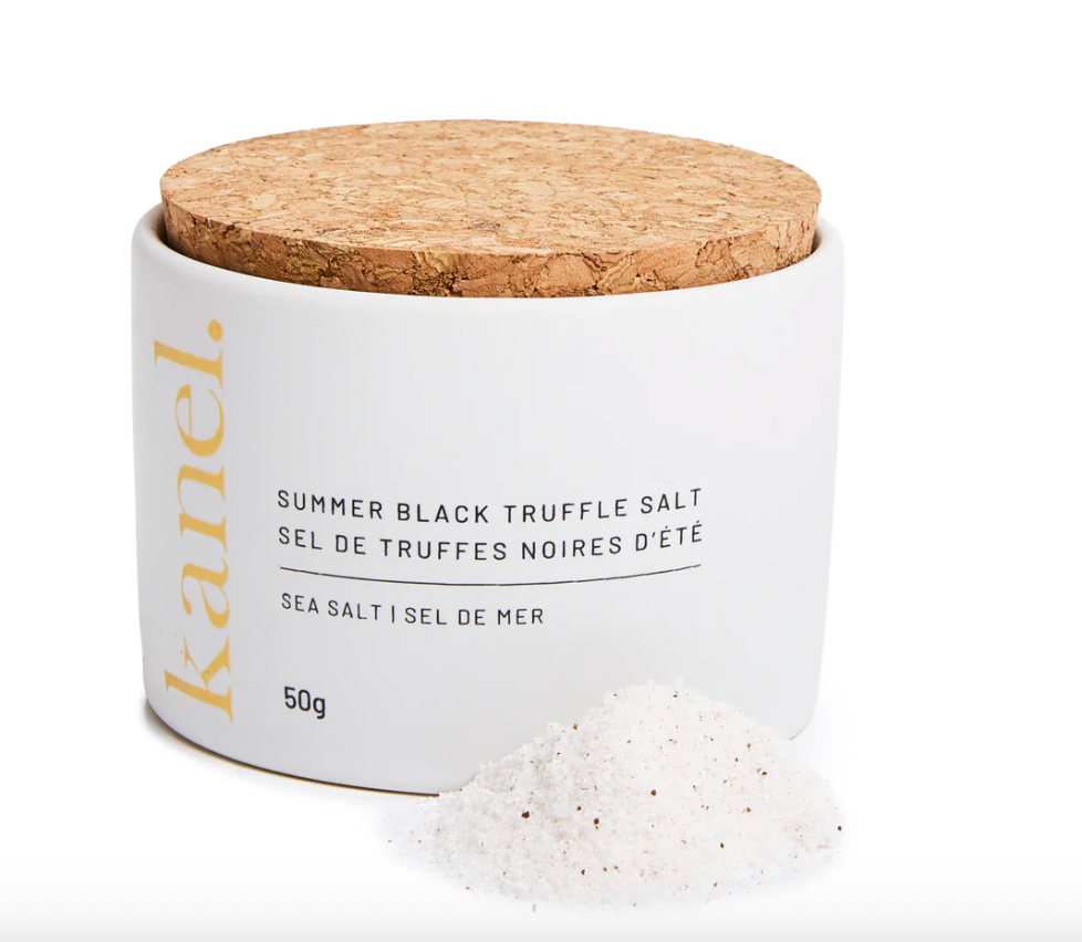 Summer Black Truffle Salt Cellar