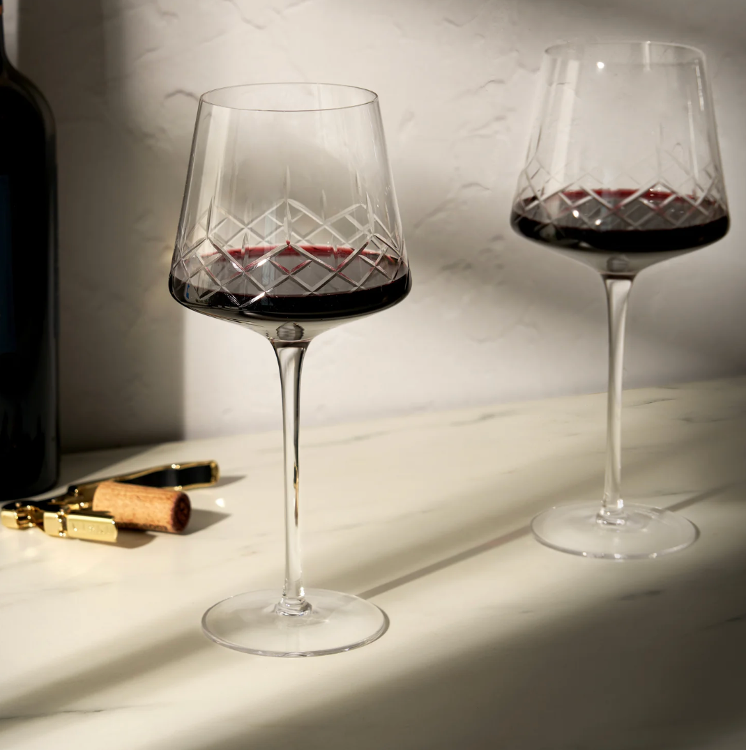 Admiral Burgandy Wine Glass