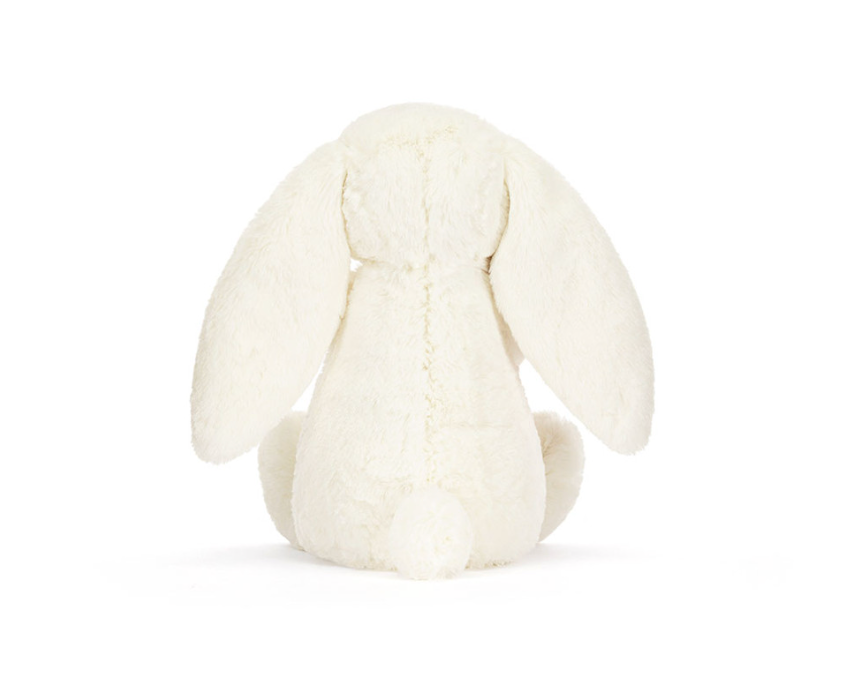 Cream Bunny with Rose