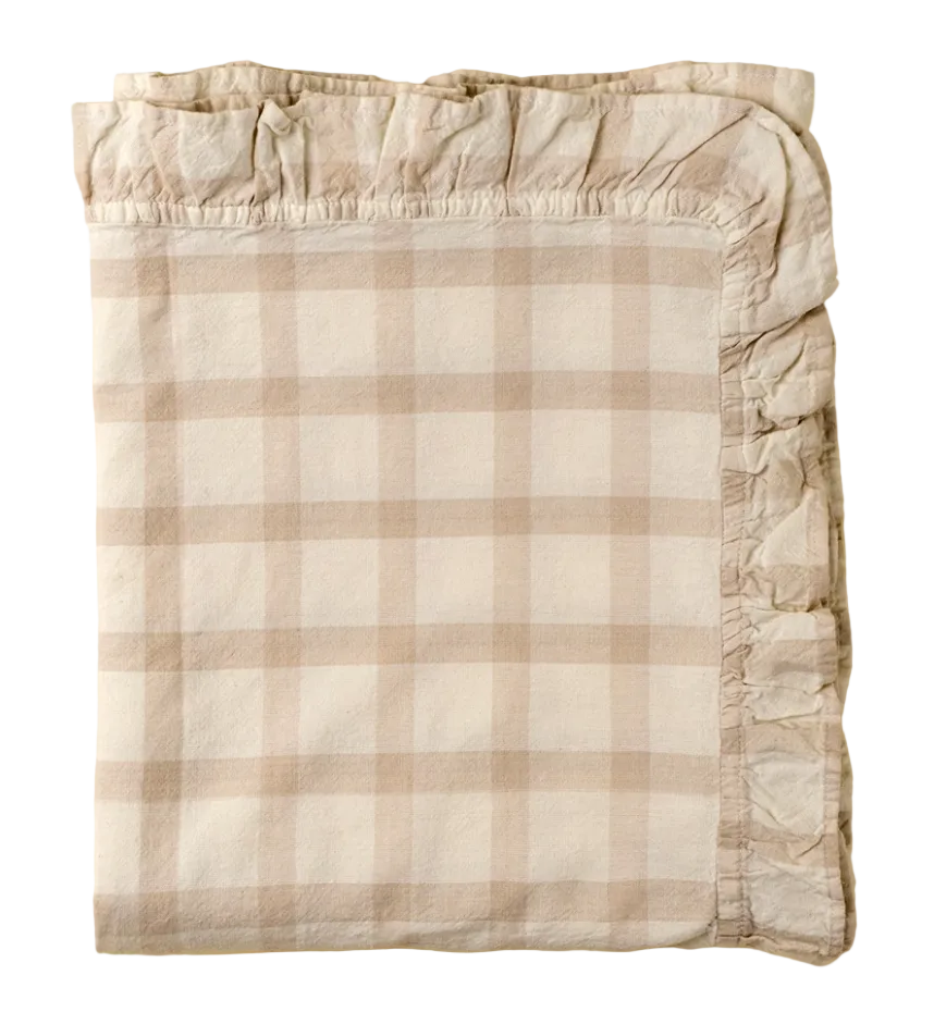 Somerset Ruffle Tablecloth