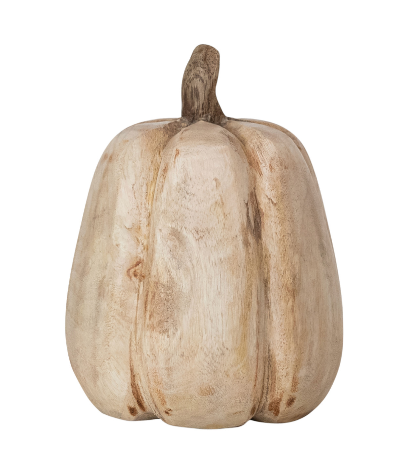 Round Carved Pumpkin