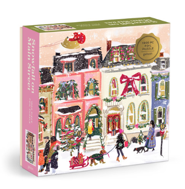 Snowfall on Main Street