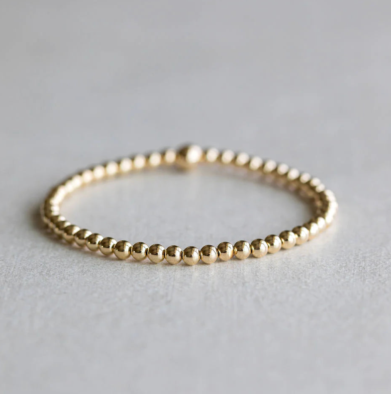 4mm Gold Bracelet