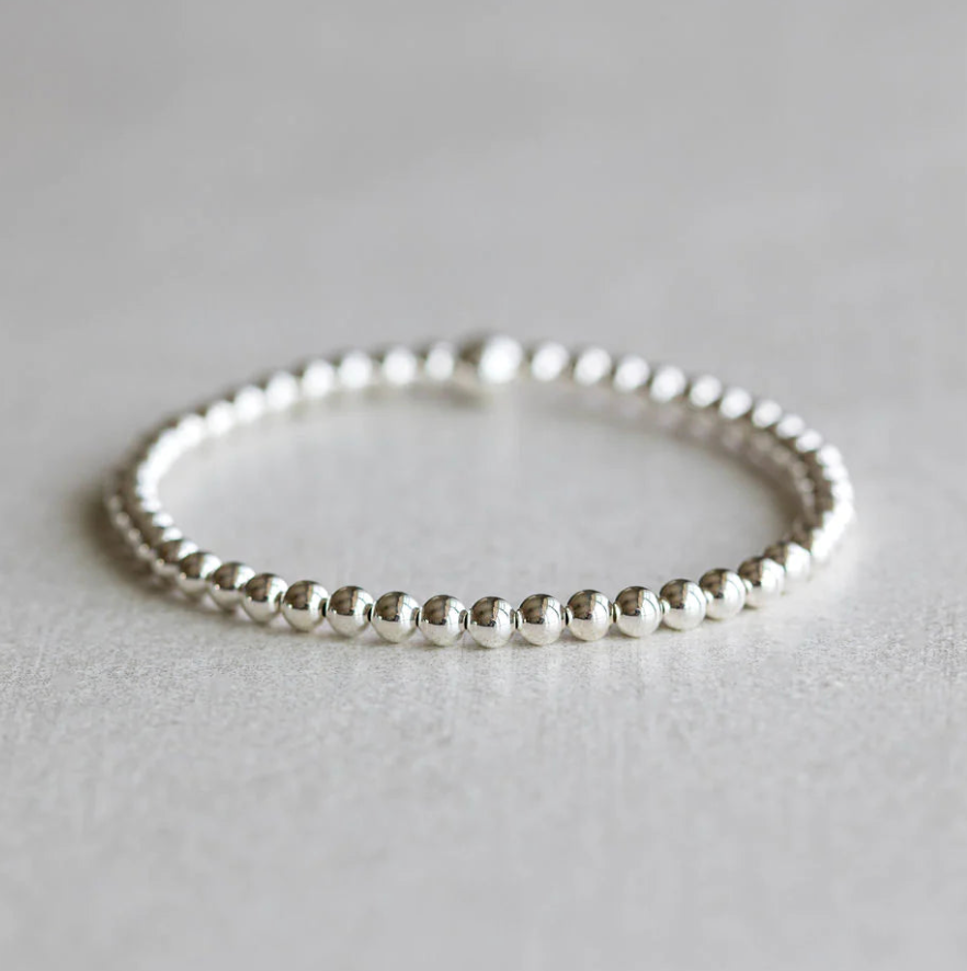 4mm Silver Bracelet