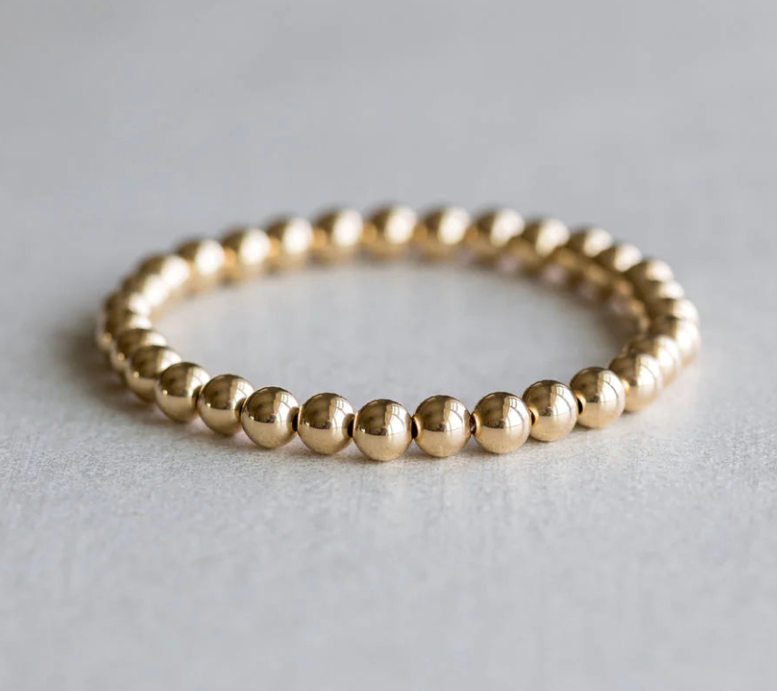 6mm Gold Bracelet