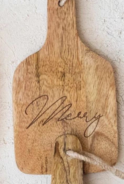 WOOD CHEESE/CUTTING BOARD ETCHED WORD 4 STYLE