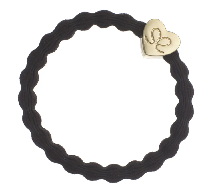 Hair Tie - Gold Heart