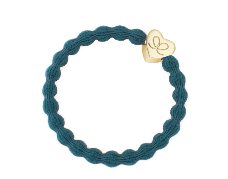 Hair Tie - Gold Heart