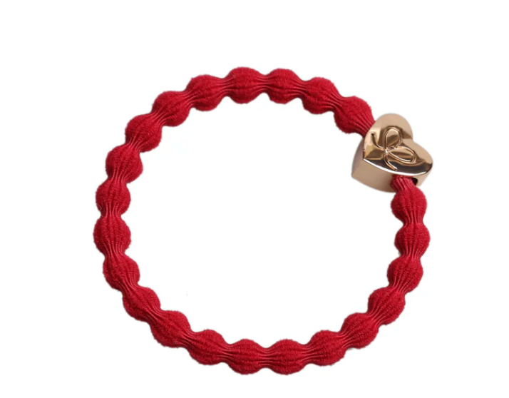 Hair Tie - Gold Heart