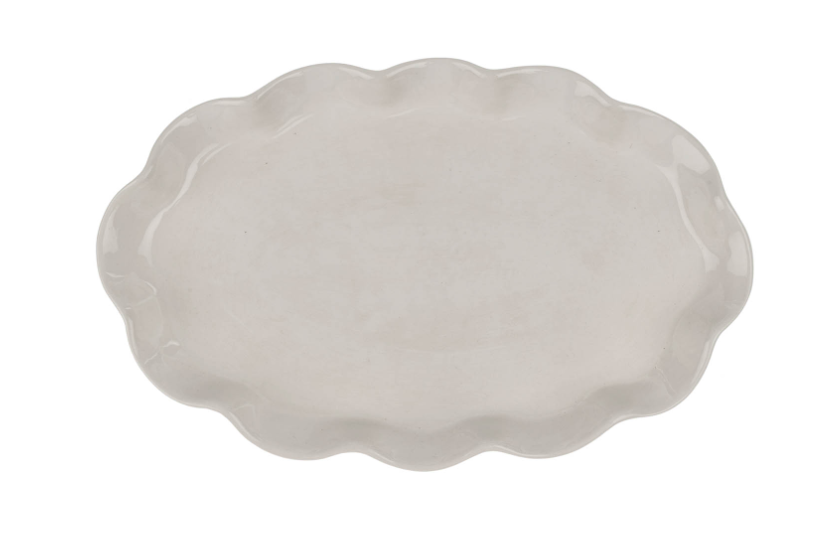 Calypso Scalloped Platter