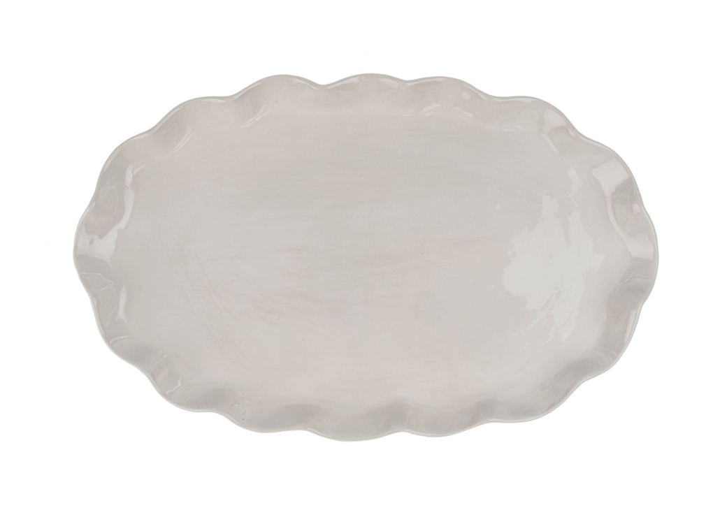 Calypso Scalloped Platter
