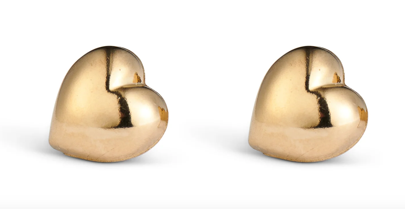 Baby Heart Studs