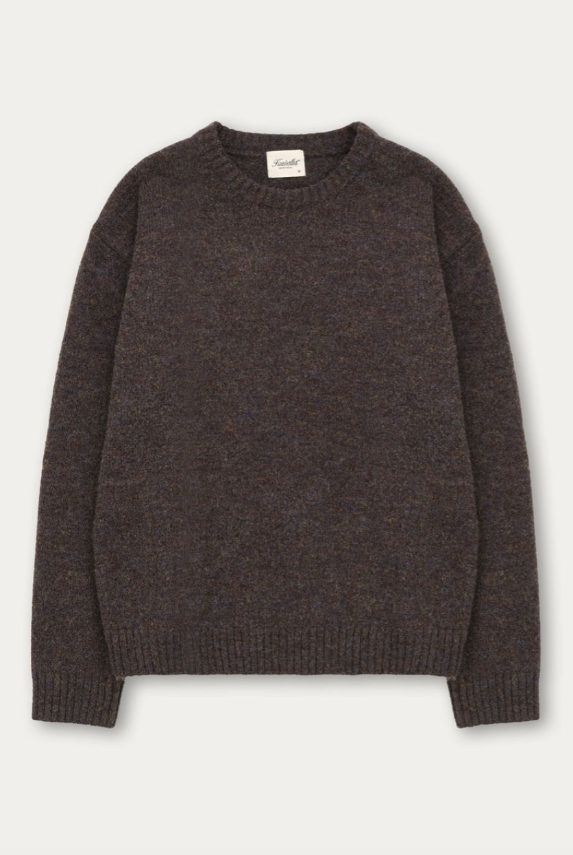 Heathered Knit Crew