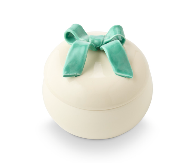 Bow Ceramic Candle