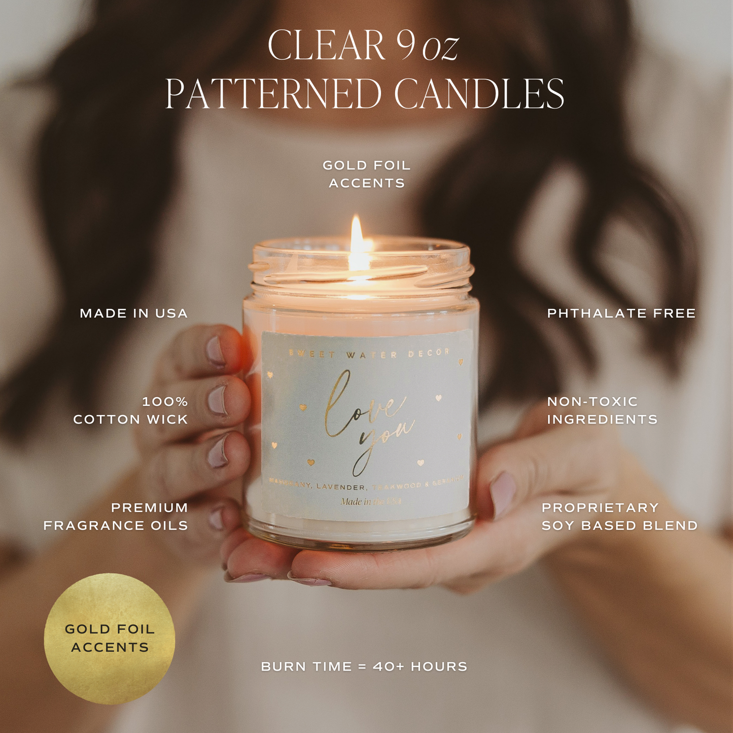 Love You Jar Candle