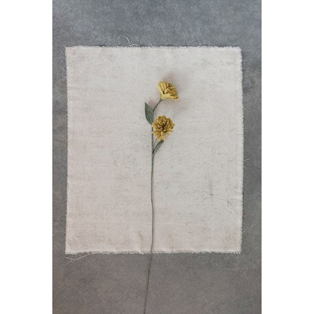 Paper Flower Chrysanthemum-Mustard