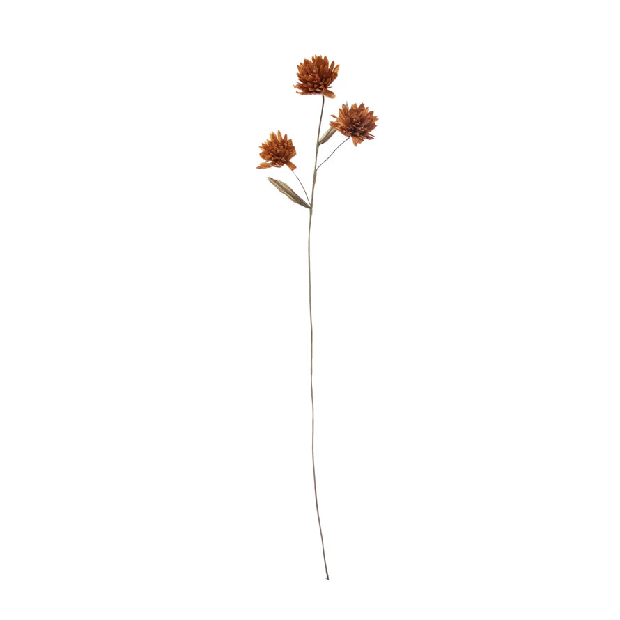 Paper Flower Chrysanthemum-Russet