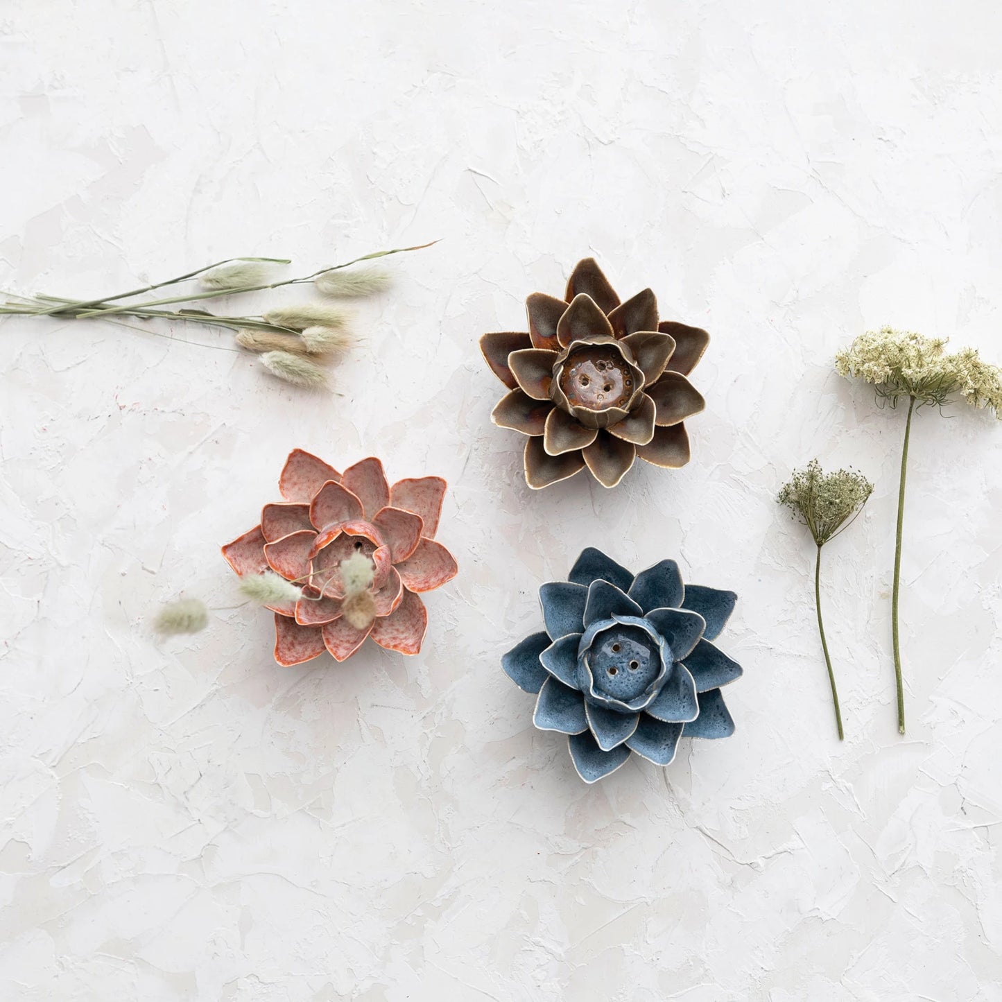 Handmade Flower Incense Holder