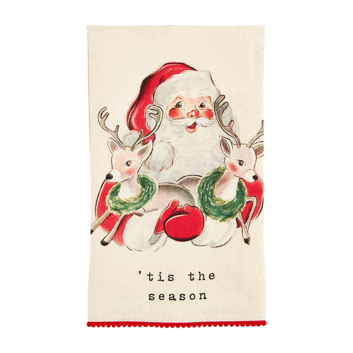 Vintage Mini Pom Towels