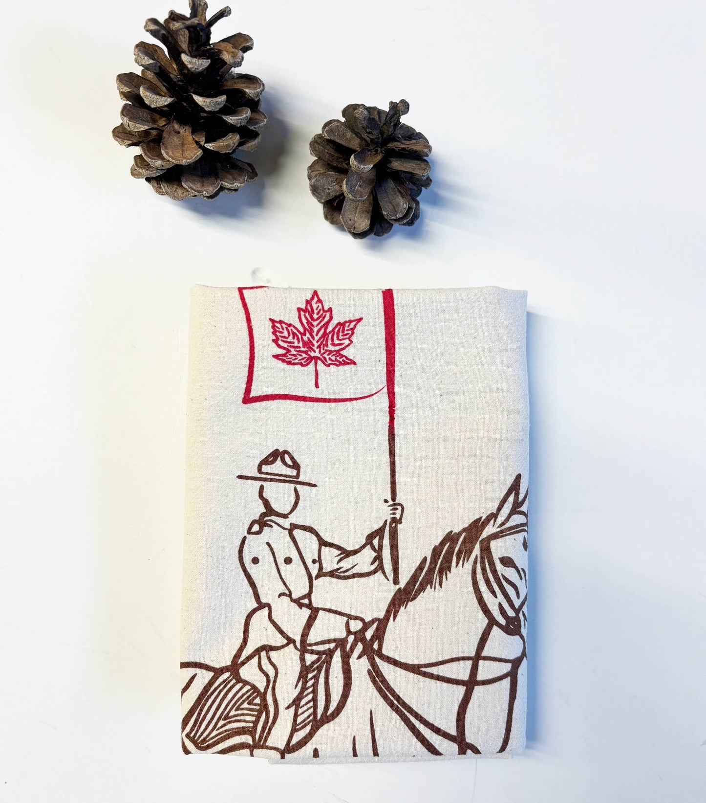 RCMP Organic Tea Towel