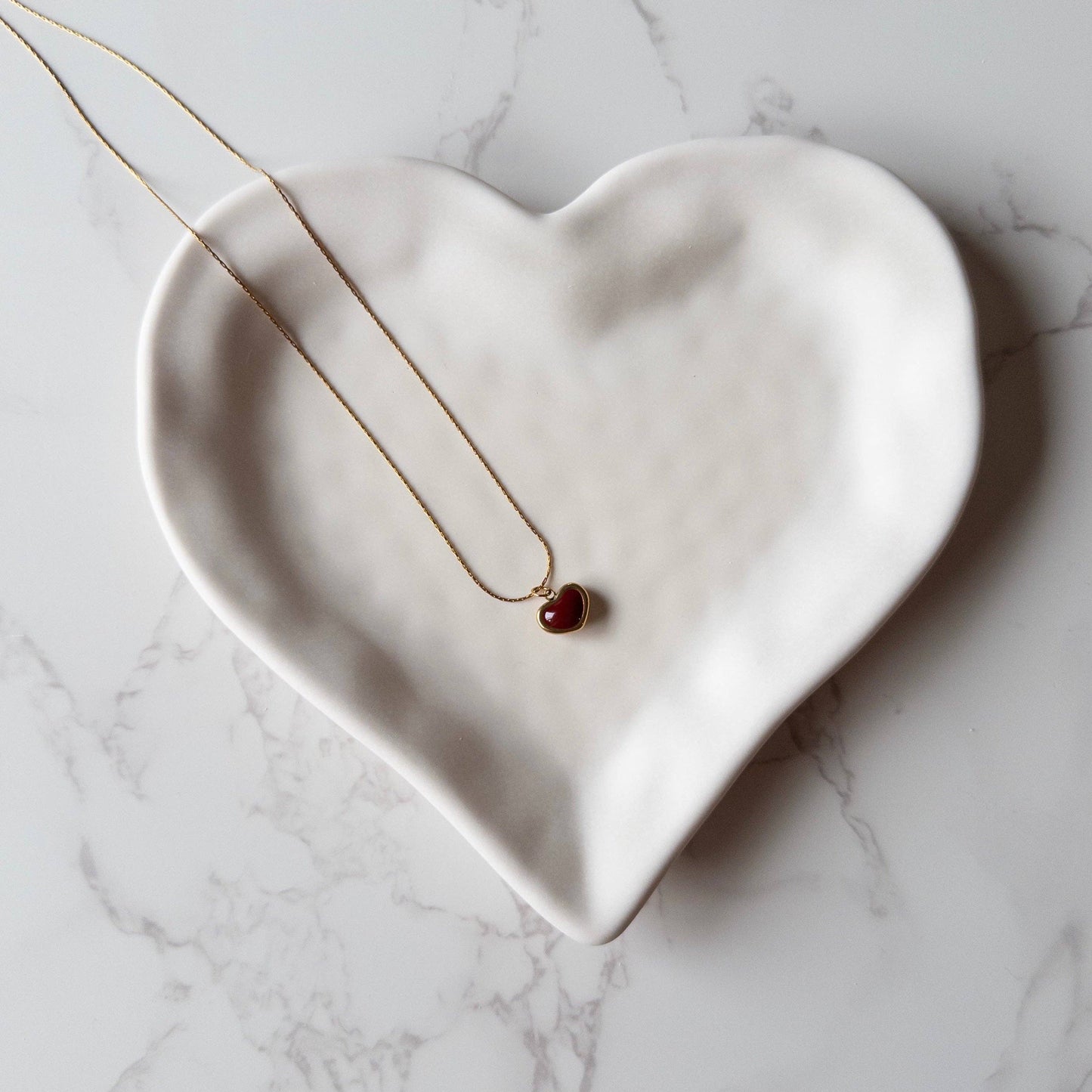 Organic Heart Tray | Unique Jewelry Tray