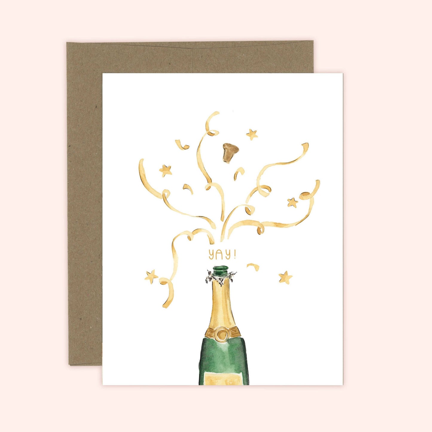 Pop the Champagne Card