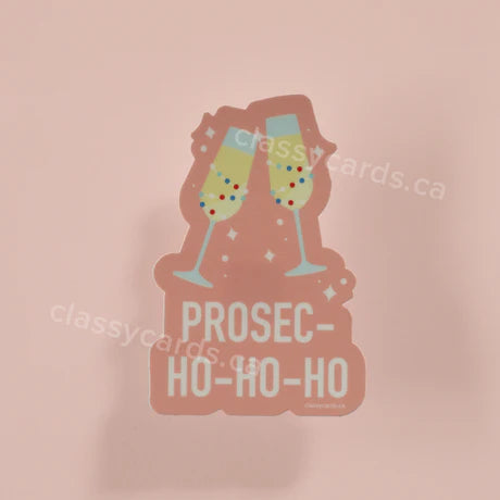 Sticker - Prosec-ho-ho