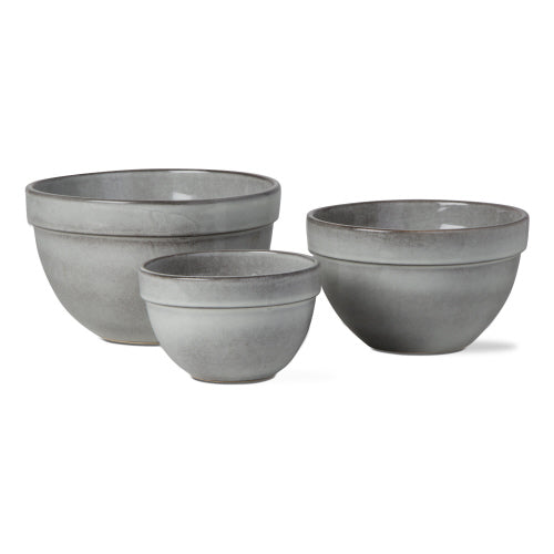 STINSON BOWL SET/3 LIGHT GRAY