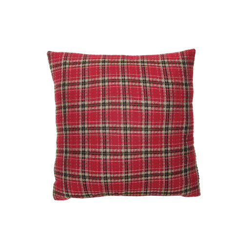 SQUARE PLAID PILLOW