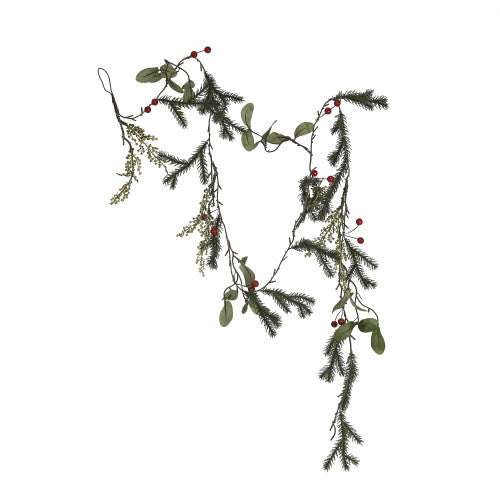 PINE & MISTLETOE GARLAND