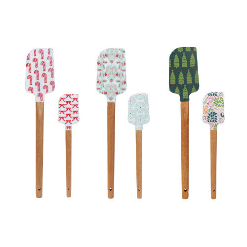 HOLIDAY PATTERN SPATULA