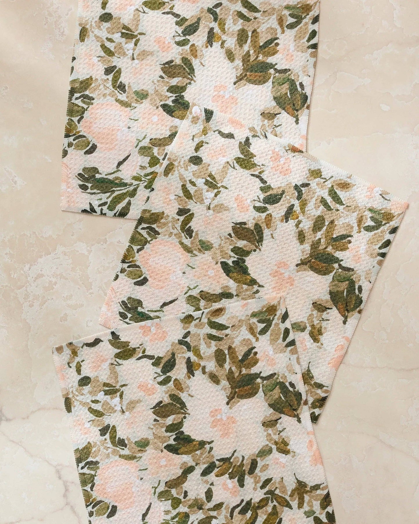 Painted Blossoms Dishcloth