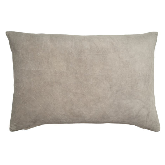 Vera Velvet Pillow Dove Grey