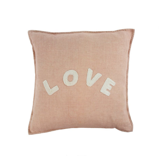 Love Linen Pillow