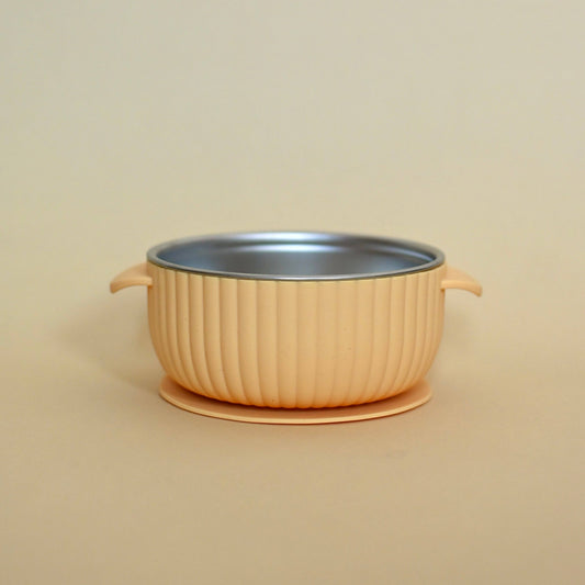 Stainless & Silicone bowl - Sunset