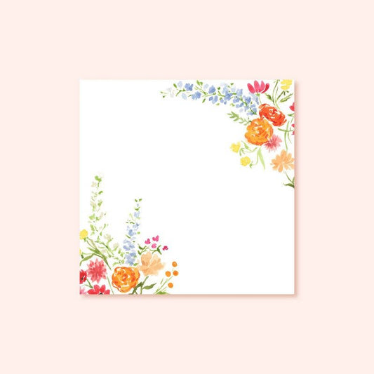 Wildflowers Sticky Pad
