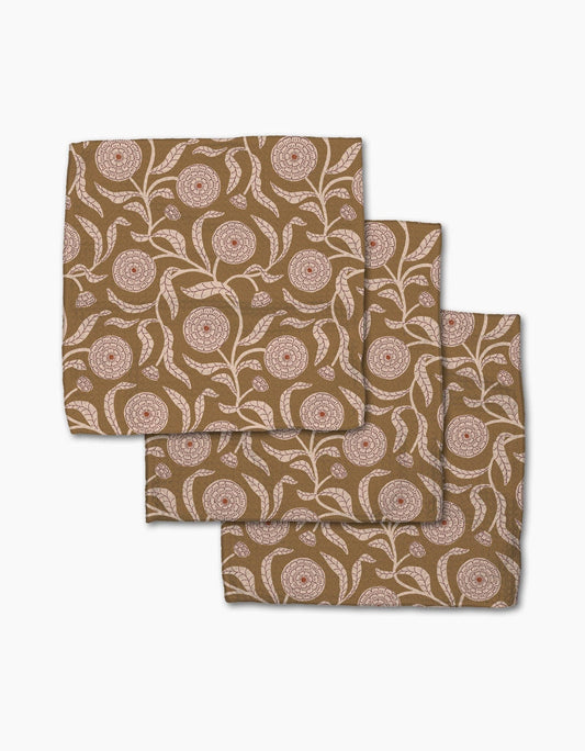 Falling Flowers Dishcloth
