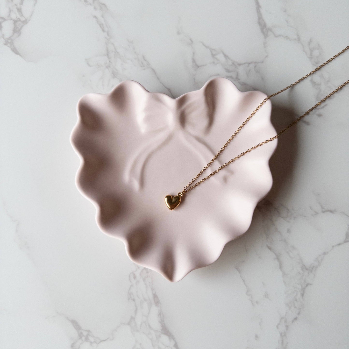 Ruffle Bow Jewelry Dish